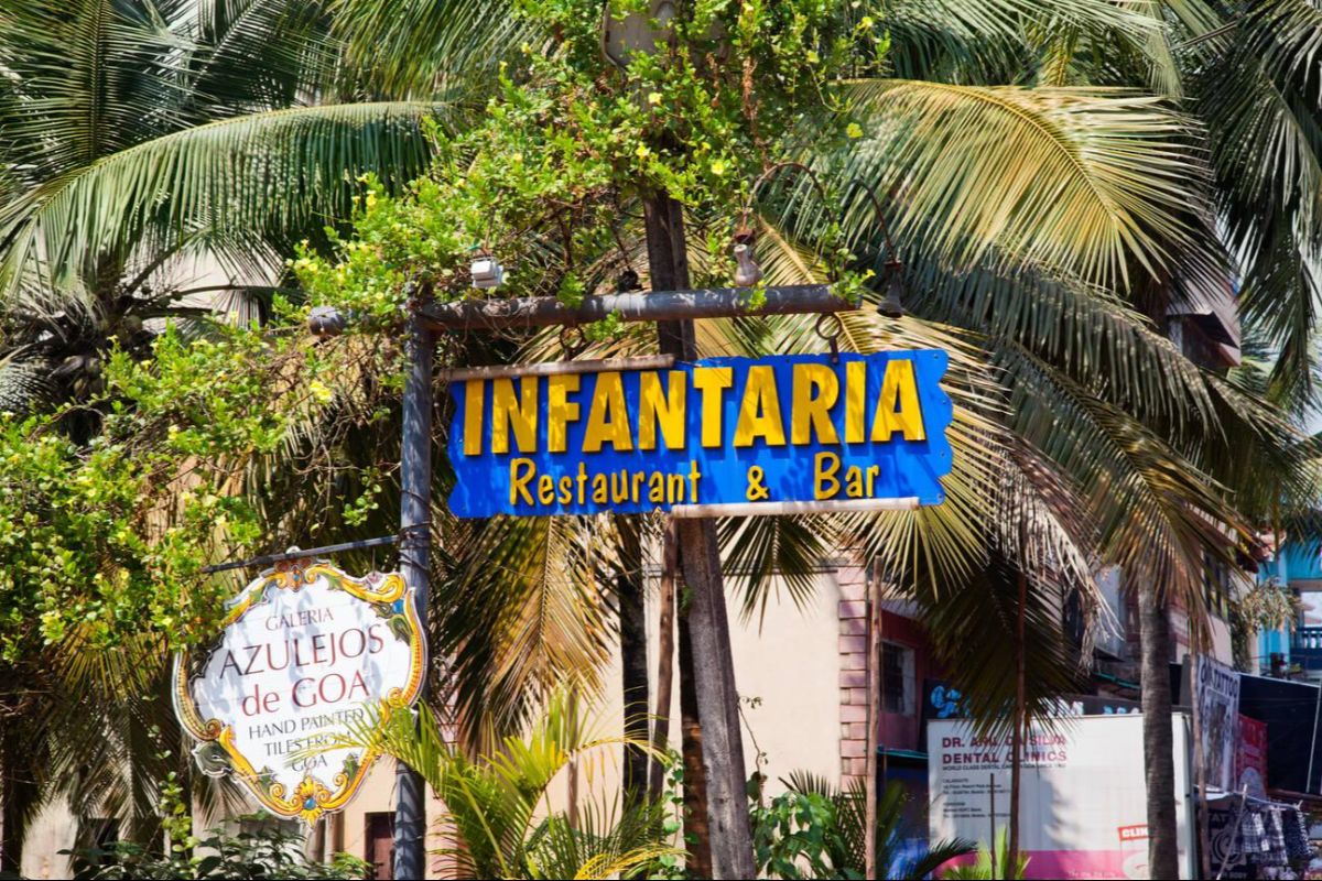 A view of Infantaria Goa