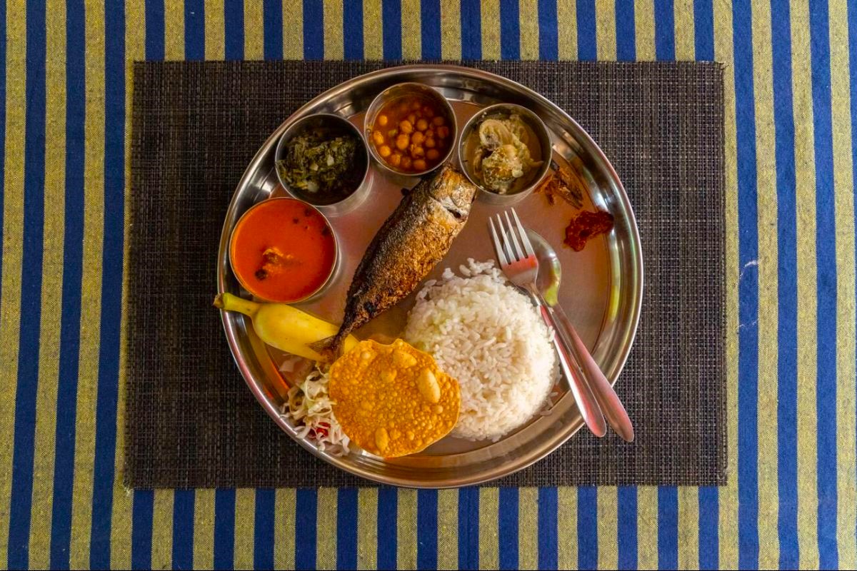 Try the Gon fish thali