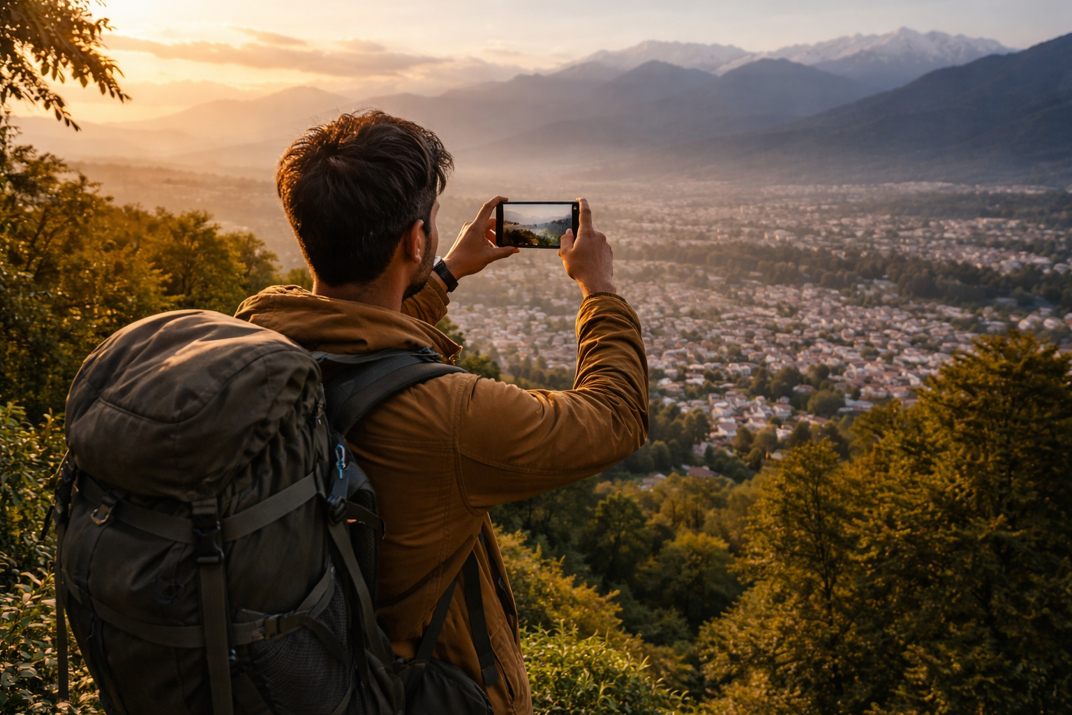 Sunset View in Dehradun