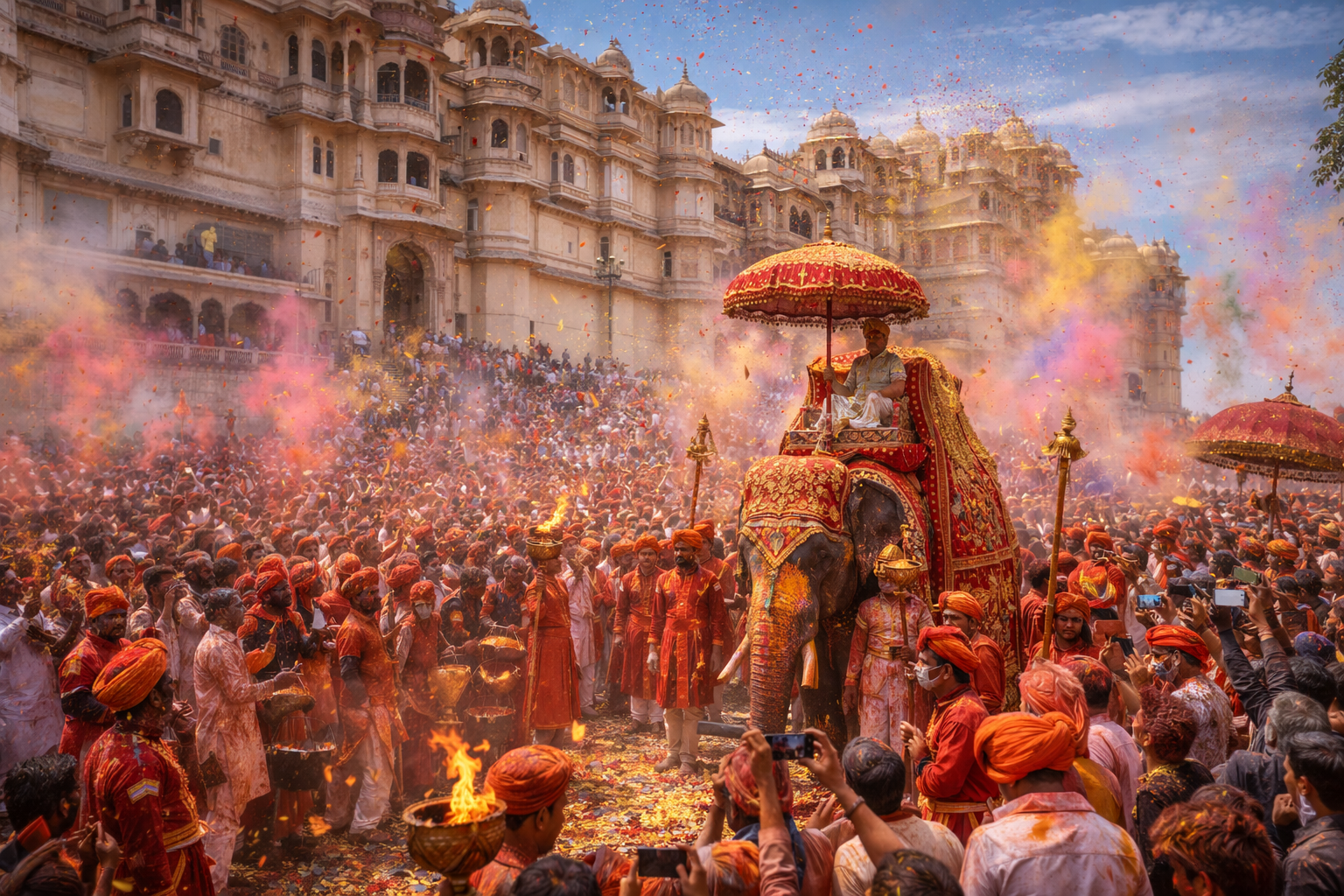 Holi in Udaipur