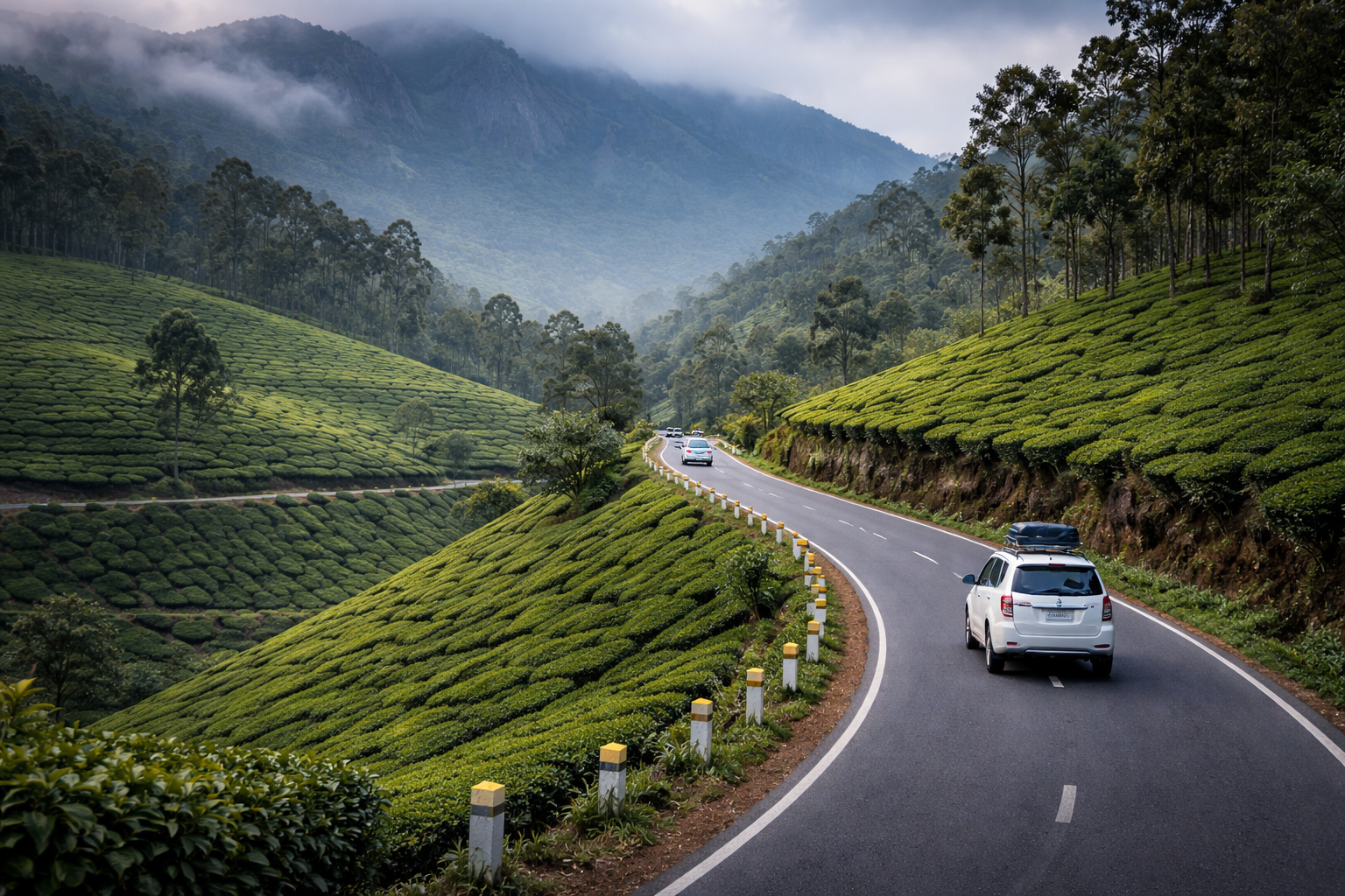 Vagamon by road
