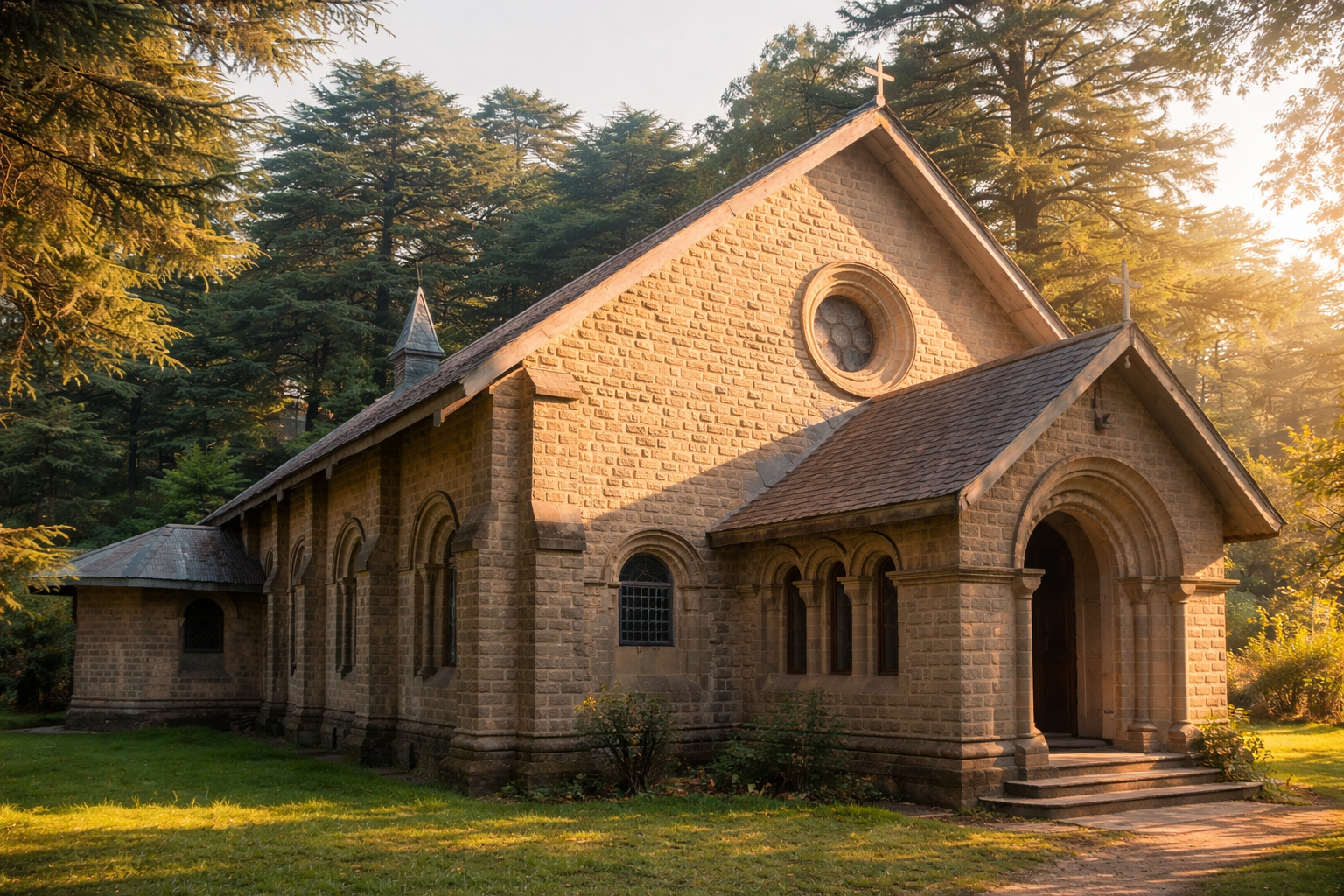 St. John's Church Dalhousie - Historic colonial architecture and popular Dalhousie attraction