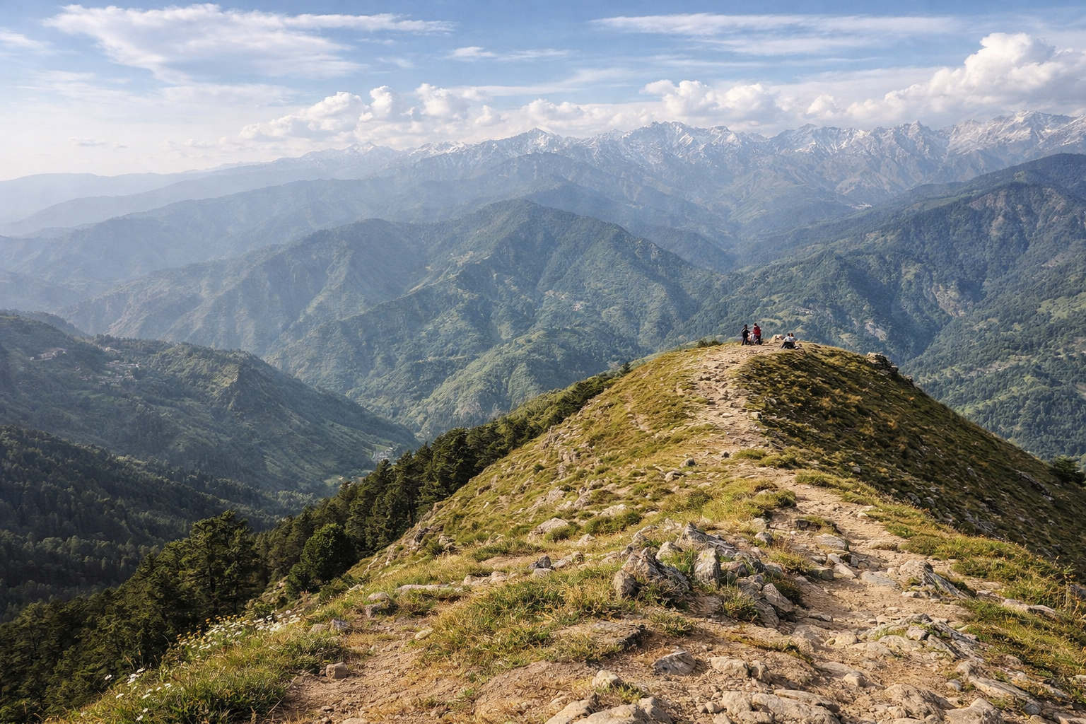 Ganji Pahari, near Bakrota hills in Dalhousie, Himachal Pradesh