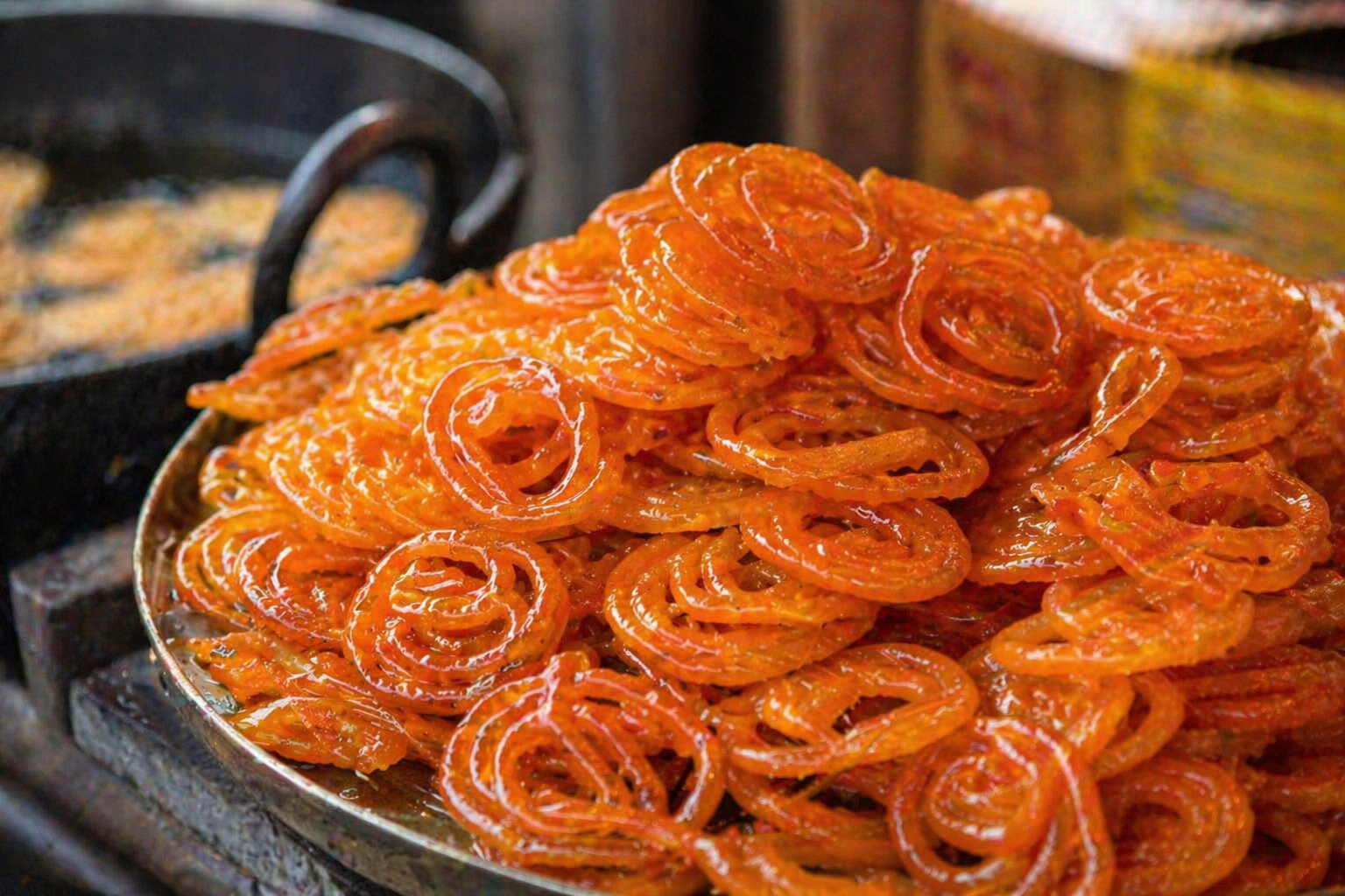 Hot piping, mouth watering jalebis in streets of Amritsar