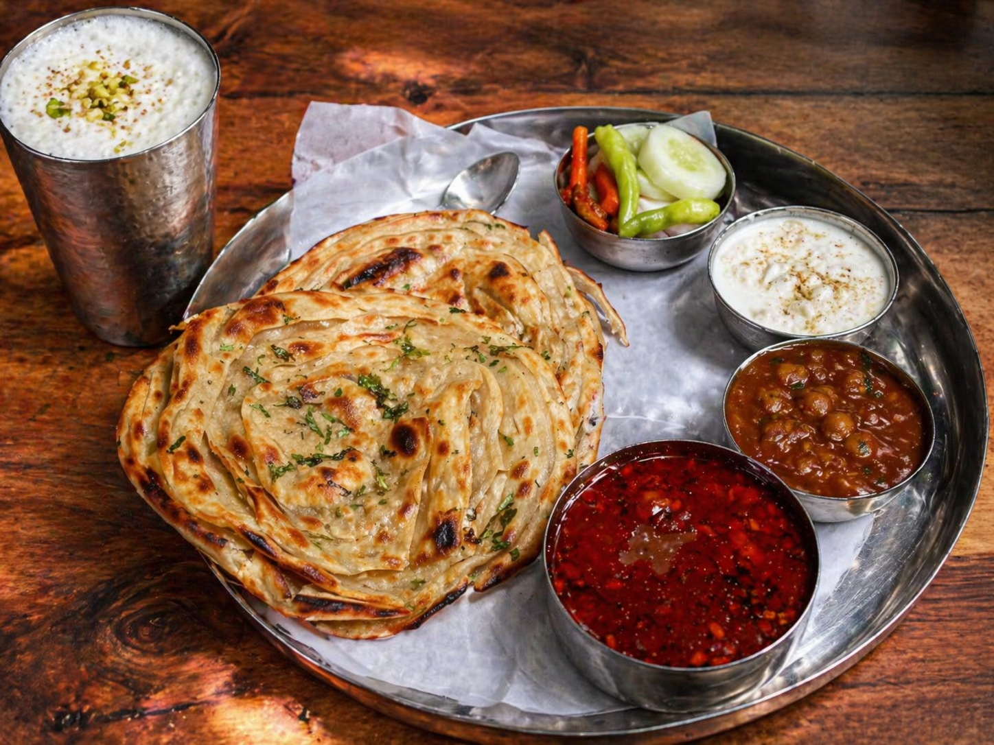 The most famous food of Amritsar - Amritsari Kulche