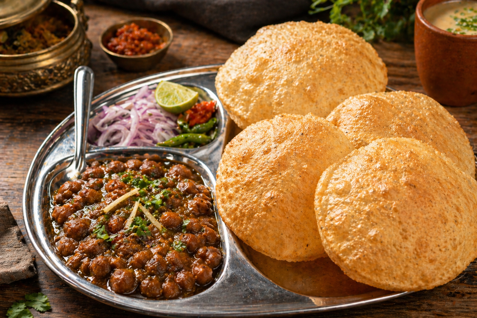 Chole puri in Amritsar