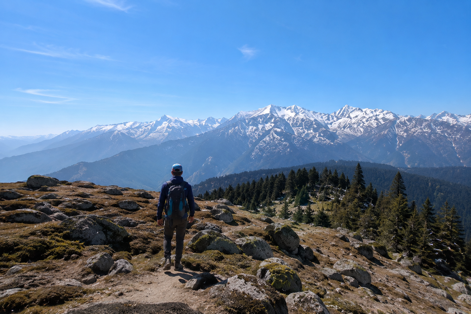 Mahasu Peak trek from Kufri 